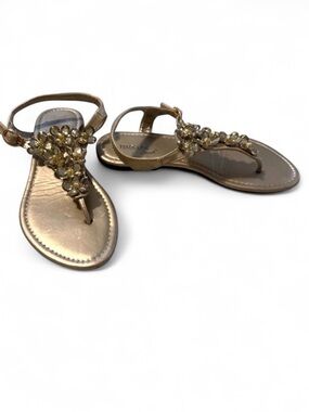 Madeline Stuart Jewelled Sandals Size 7.5